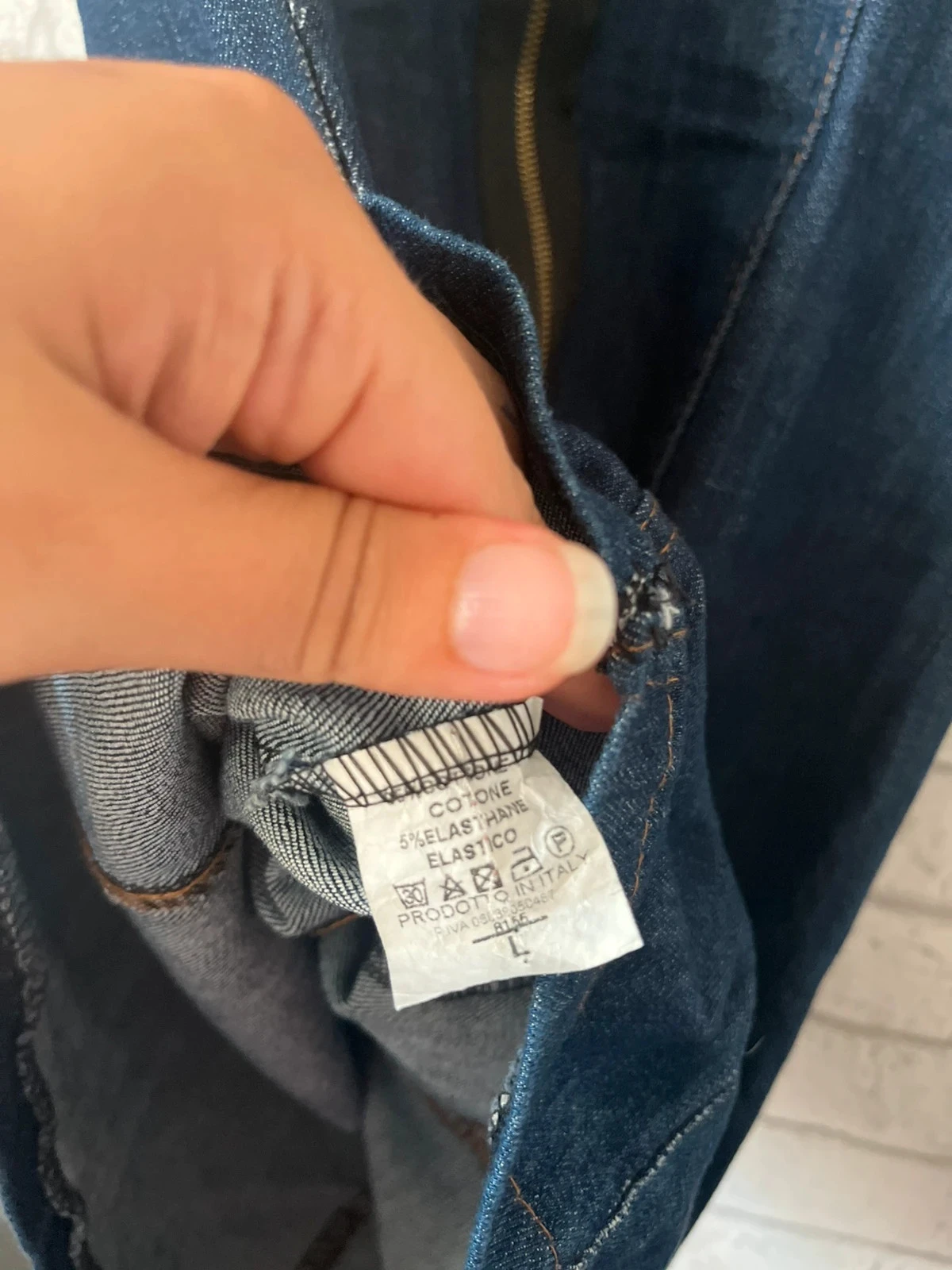 Women's denim dress – Size 40 – Good condition – photo 4